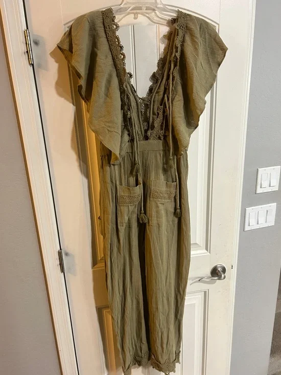 Free People Bali Rolling Dunes Jumpsuit - NWOT - Picture 3 of 4